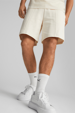Short Classics Pintuck 8" Homme, no color, extralarge